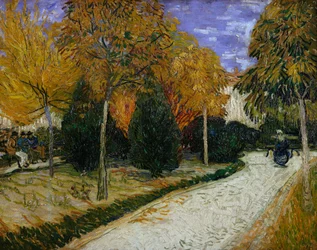 Weg im Park von Arles, 1888